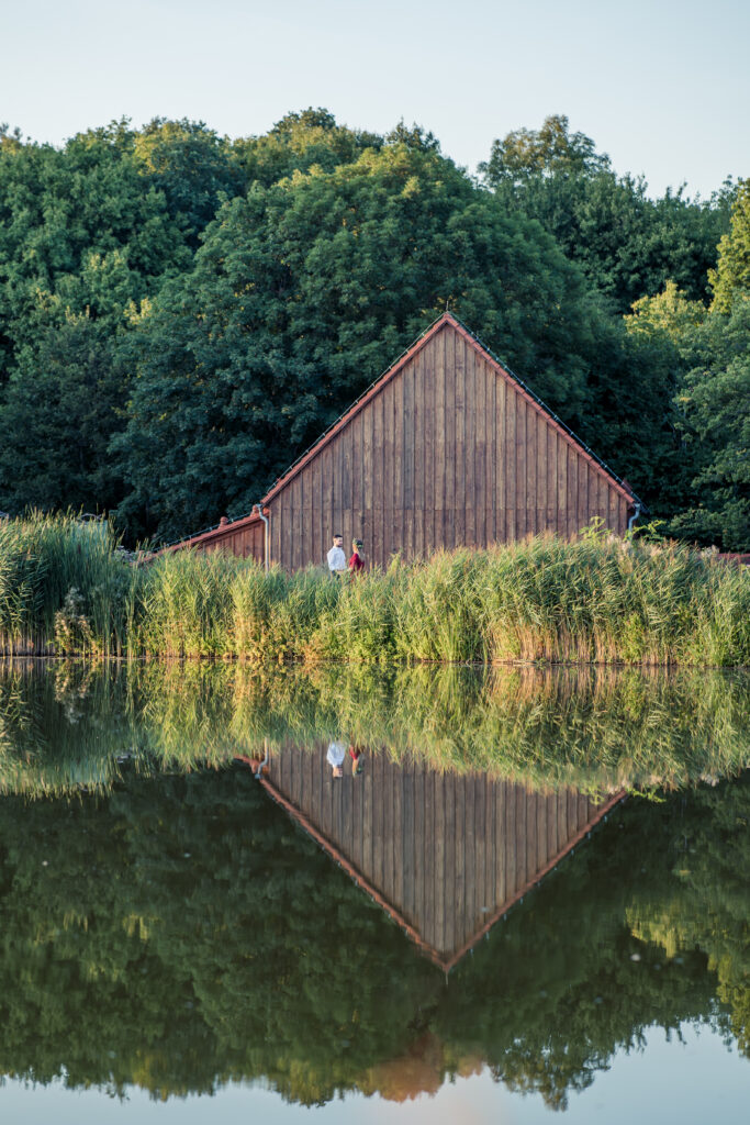 Zdjęcie pary z pomostu
