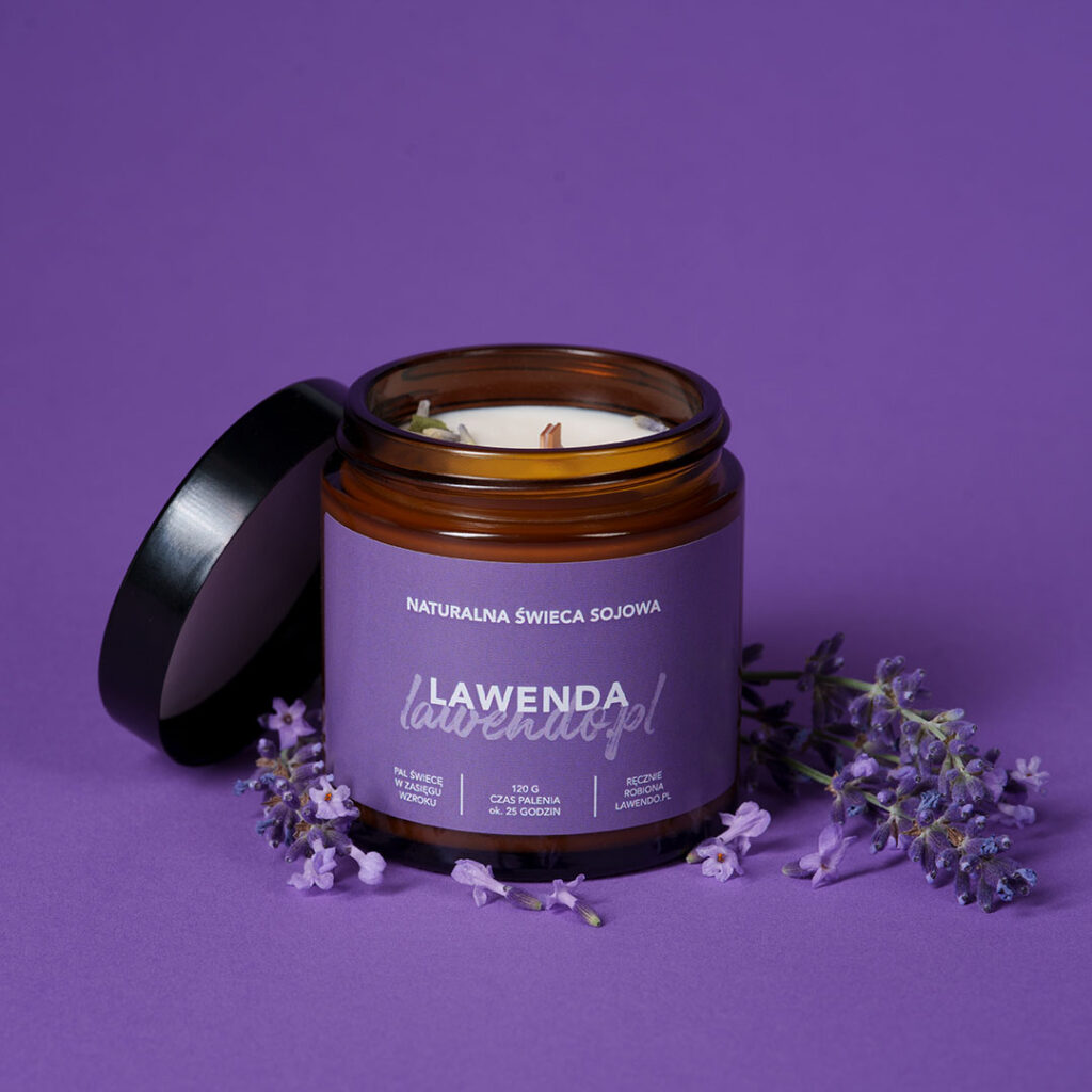 Zdjęcie produktowe świeczek