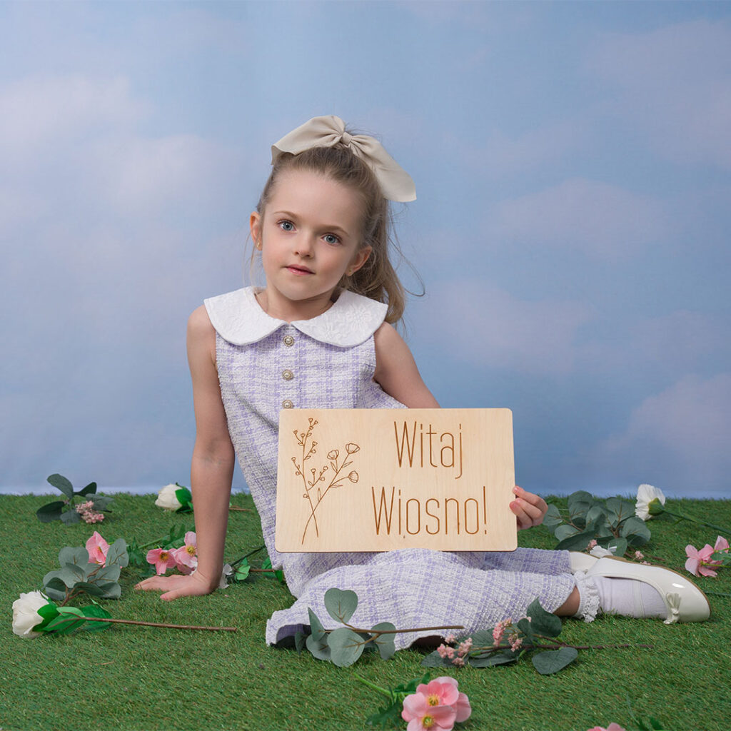 dziewczynka z kwiatami